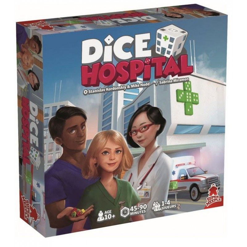 Dice Hospital un jeu Super Meeple