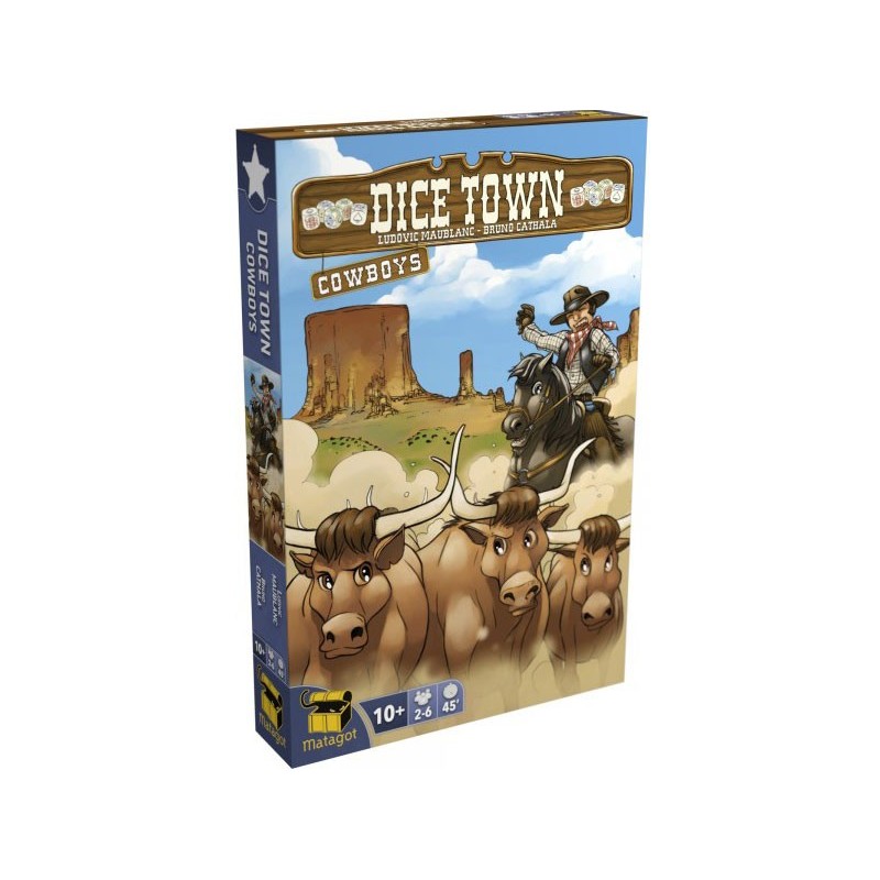 Dice Town - Extension Cowboys un jeu Matagot