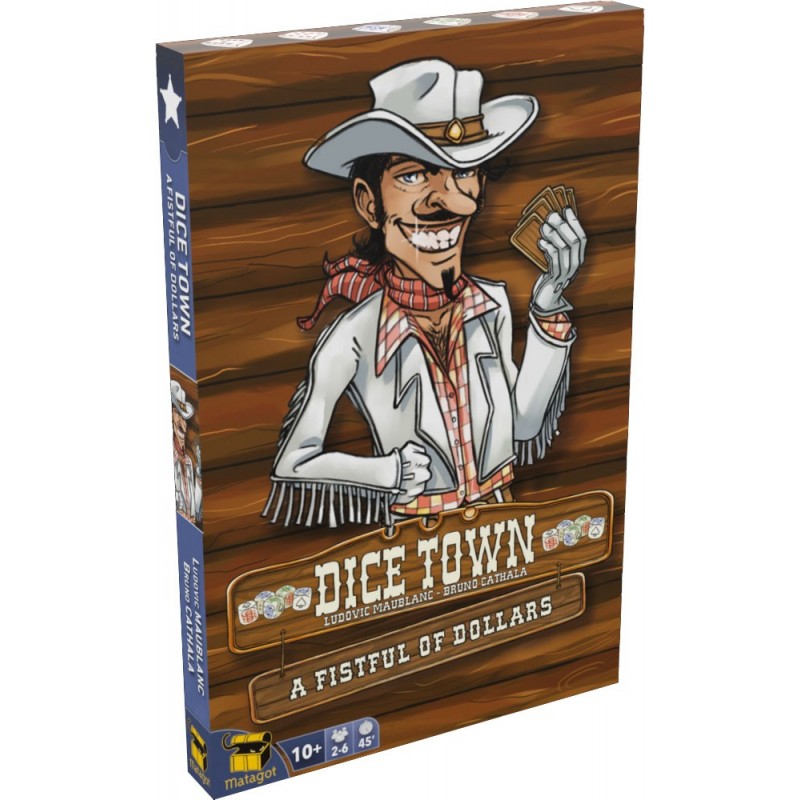 Dice Town - Pour une poignée de cartes un jeu Matagot