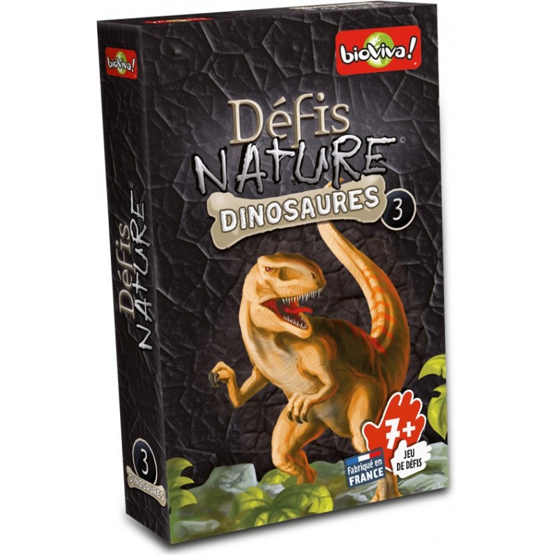 Défis Nature - Dinosaures 3 un jeu Bioviva