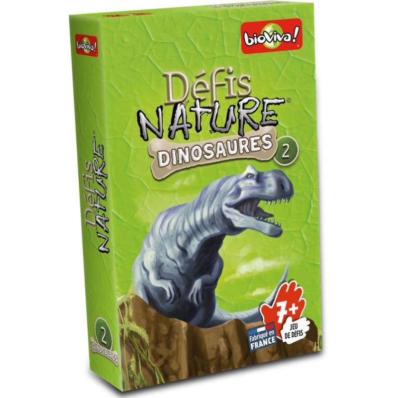 Défis Nature - Dinosaures 2 un jeu Bioviva Défis Nature - Dinosaures 2 un jeu Bioviva