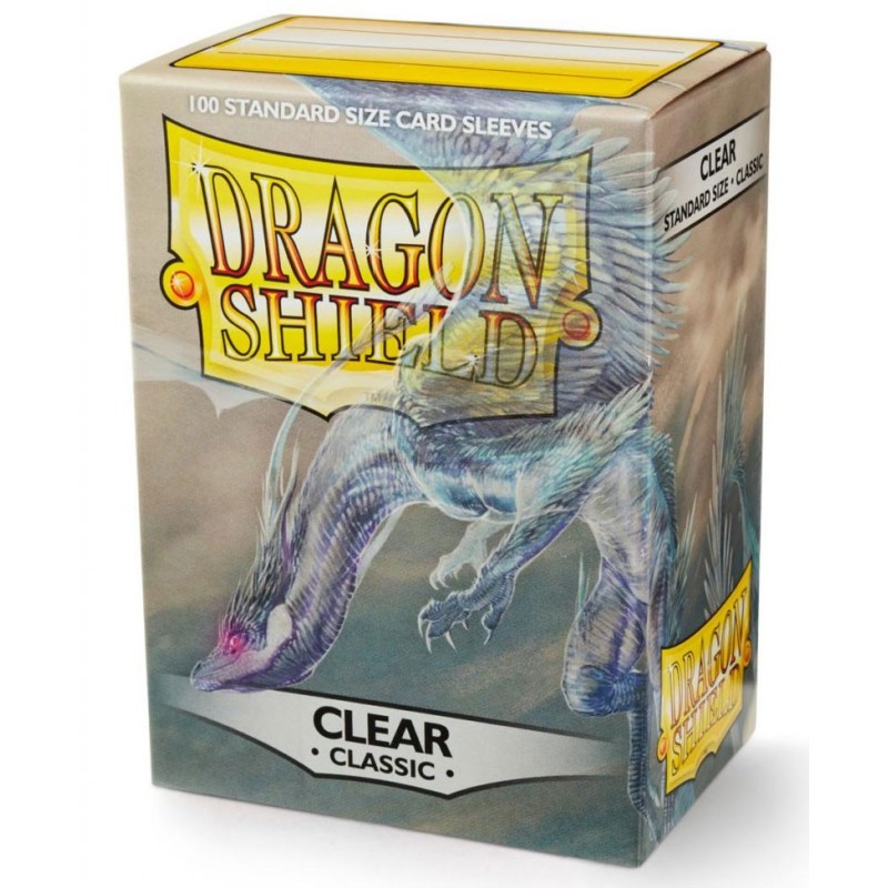 Dragonshield pochettes Clear (100) - 63x88 un jeu Dragonshield