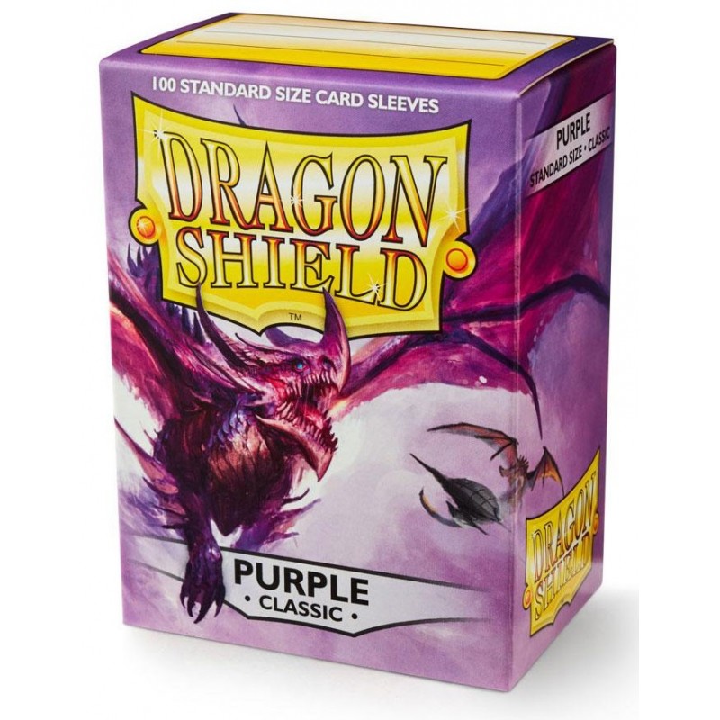 Dragonshield pochettes Purple (100) - 63x88 un jeu Dragonshield