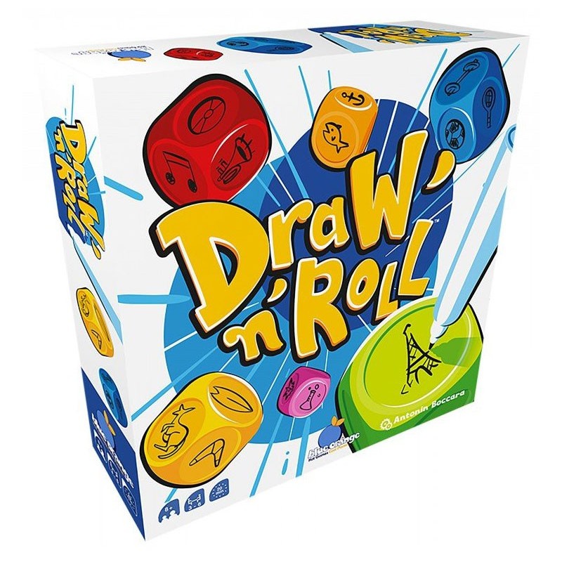 Drawn N'Roll un jeu Blue orange