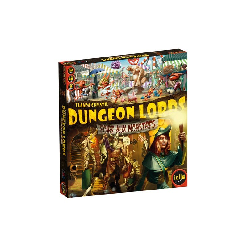 Dungeonlords Foire aux monstres un jeu Iello