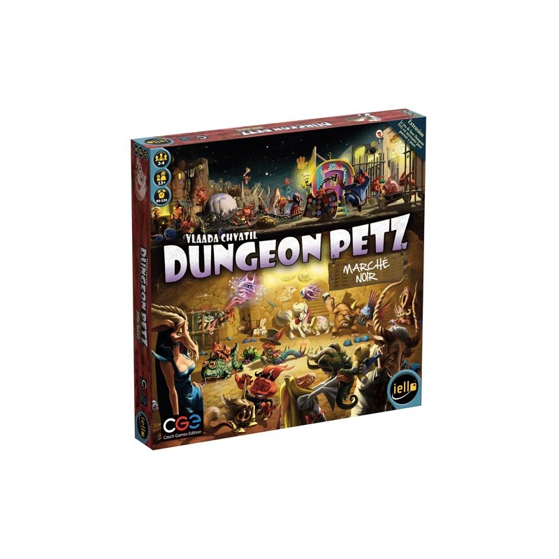 Dungeon petz - Marché noir un jeu Iello