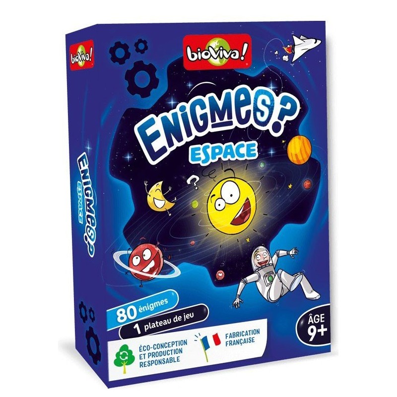 Les énigmes de l'espace un jeu Bioviva Les énigmes de l'espace un jeu Bioviva