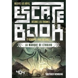 Escape book - La marque de Cthulhu un jeu 404 éditions