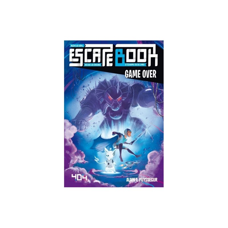 Escape Book - Game over un jeu 404 éditions