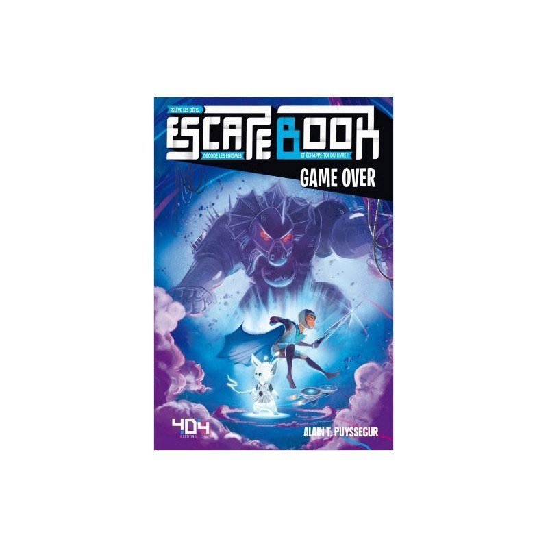 Escape Book - Game over un jeu 404 éditions