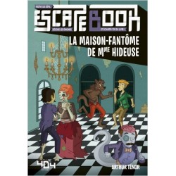 Escape book - La maison fantôme de Mme Hideuse un jeu 404 éditions