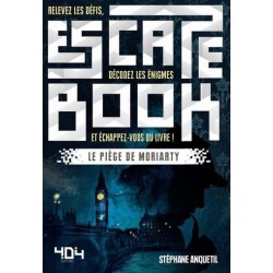 Escape Book - Le piège de Moriarty un jeu 404 éditions