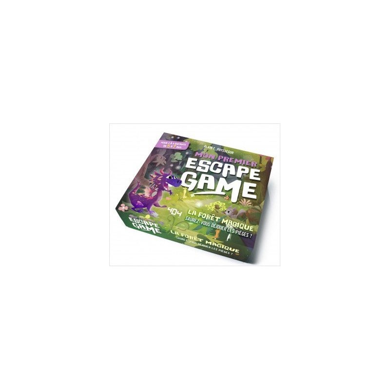 Mon premier Escape Box : La forêt magique un jeu 404 éditions Mon premier Escape Box : La forêt magique un jeu 404 éditions