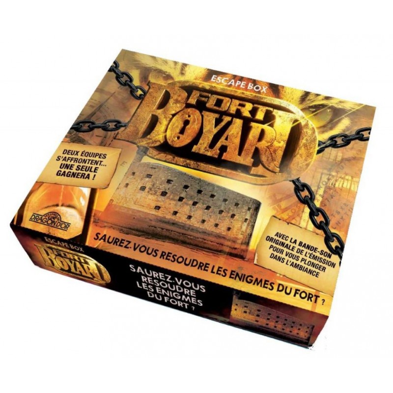 Escape box - Fort Boyard un jeu 404 éditions