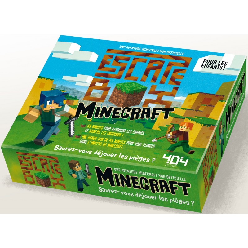 Escape Box - Minecraft un jeu 404 éditions Escape Box - Minecraft un jeu 404 éditions