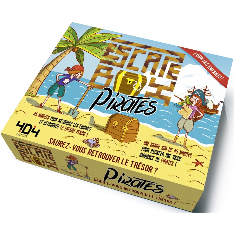 Escape Box - Pirates un jeu 404 éditions