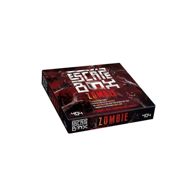 Escape box - Zombie un jeu 404 éditions