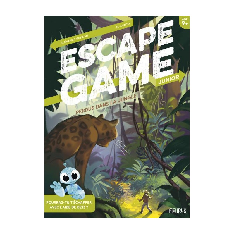 Escape Junior 8 - Perdus dans la jungle un jeu Fleurus