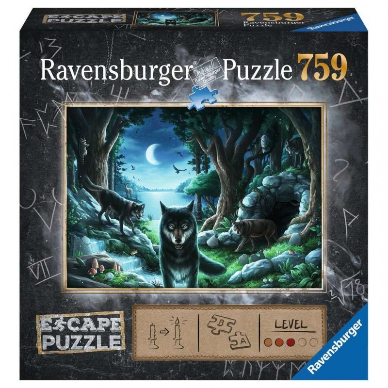 Escape Puzzle - Histoires de loups un jeu Ravensburger