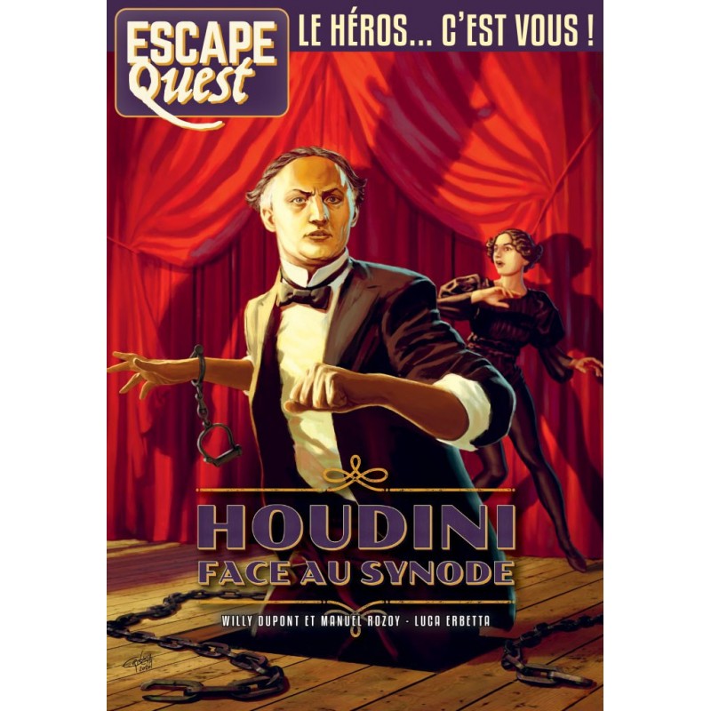 Escape Quest - Houdini Face au Synode un jeu Don't Panic Games