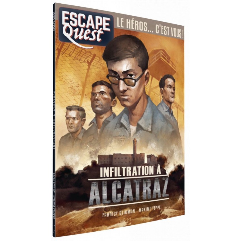 Escape quest - Infiltration à Alcatraz un jeu Don't Panic Games