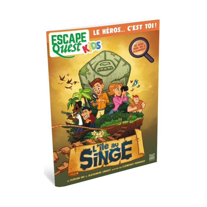 Escape Quest Kids - L'île au singe un jeu Don't Panic Games