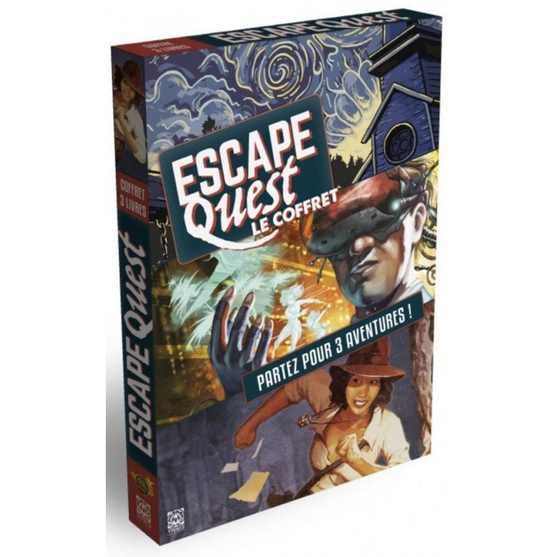 Escape Quest - Coffret 3 aventures un jeu Don't Panic Games