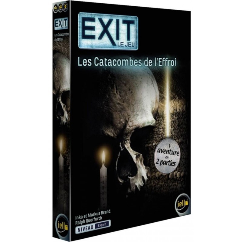 Exit Catacombes de l'effroi un jeu Iello