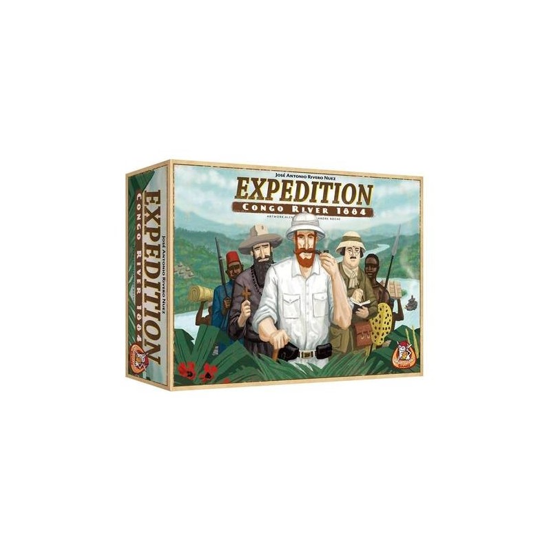 Expedition Congo River 1884 un jeu White Goblin Games