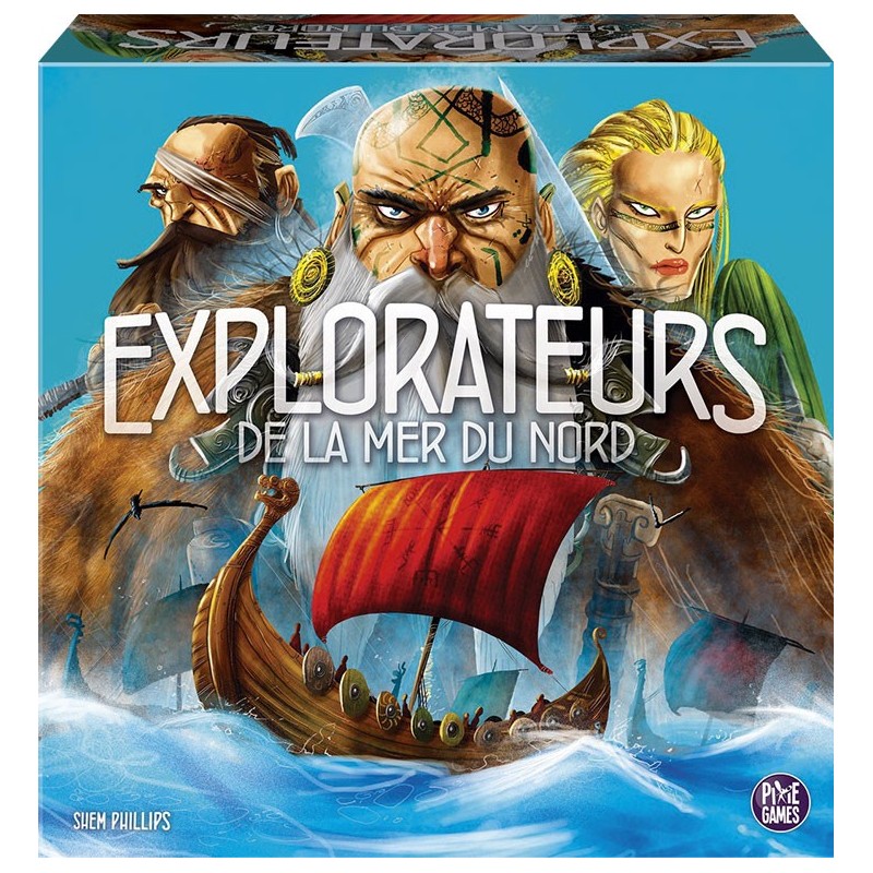 Explorateurs de la mer du Nord un jeu Pixie Games