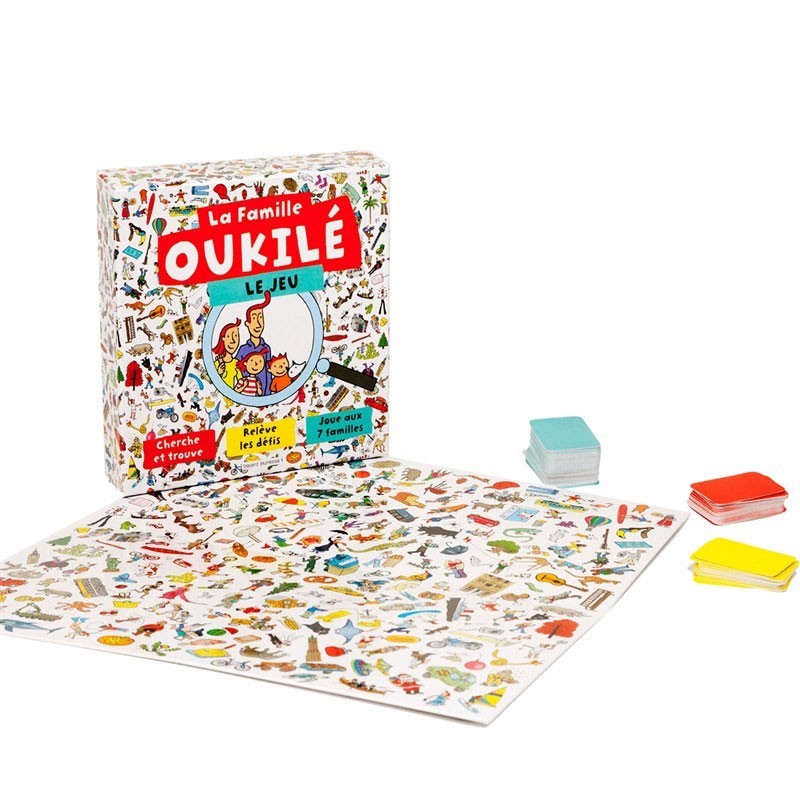 La famille Oukilé un jeu Bayard Jeux