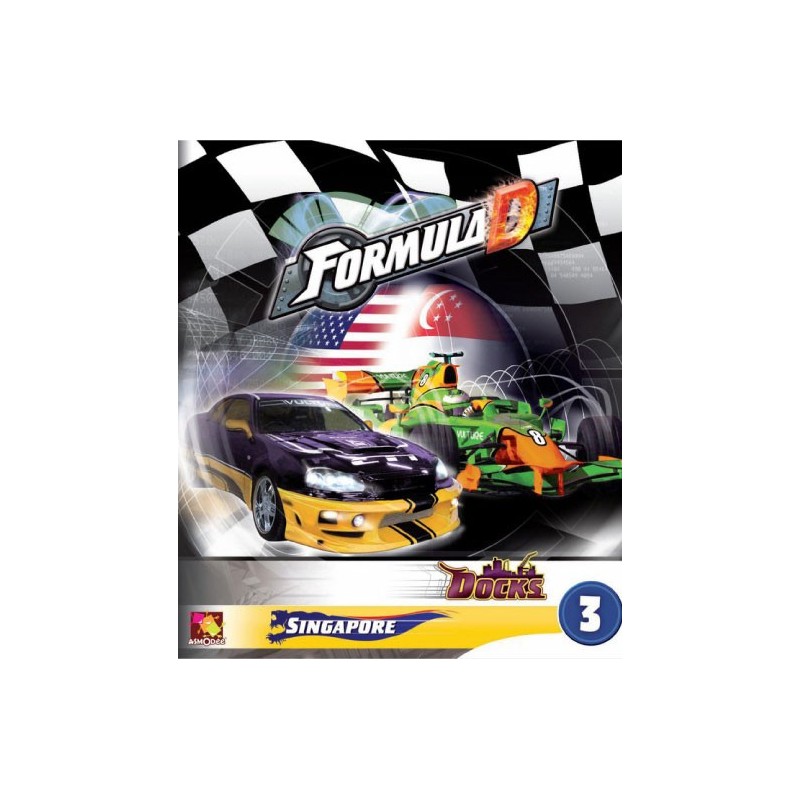 Formula D - Docks / Singapore un jeu Asmodee Formula D - Docks / Singapore un jeu Asmodee