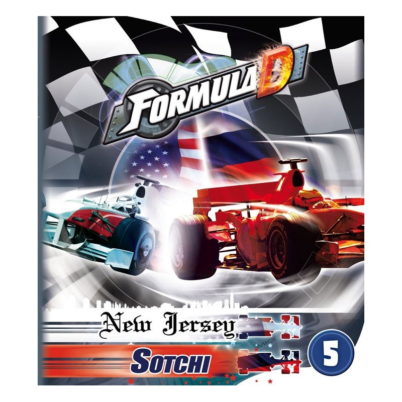 Formula D - New Jersey / Sotchi un jeu Asmodee Formula D - New Jersey / Sotchi un jeu Asmodee