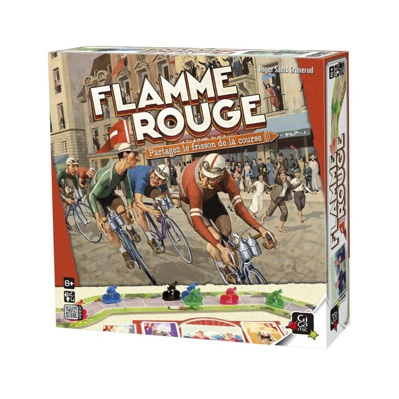 Flamme rouge un jeu Gigamic