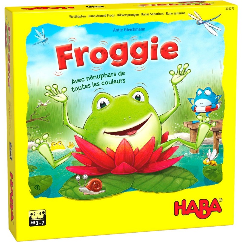 Froggie un jeu Haba