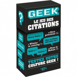 Geek - Le jeu des citations un jeu 404 éditions