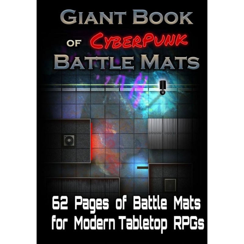 Giant Book of cyberpunk un jeu LokeBattleMats