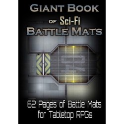 Giant book of sci-fi battle mats un jeu LokeBattleMats