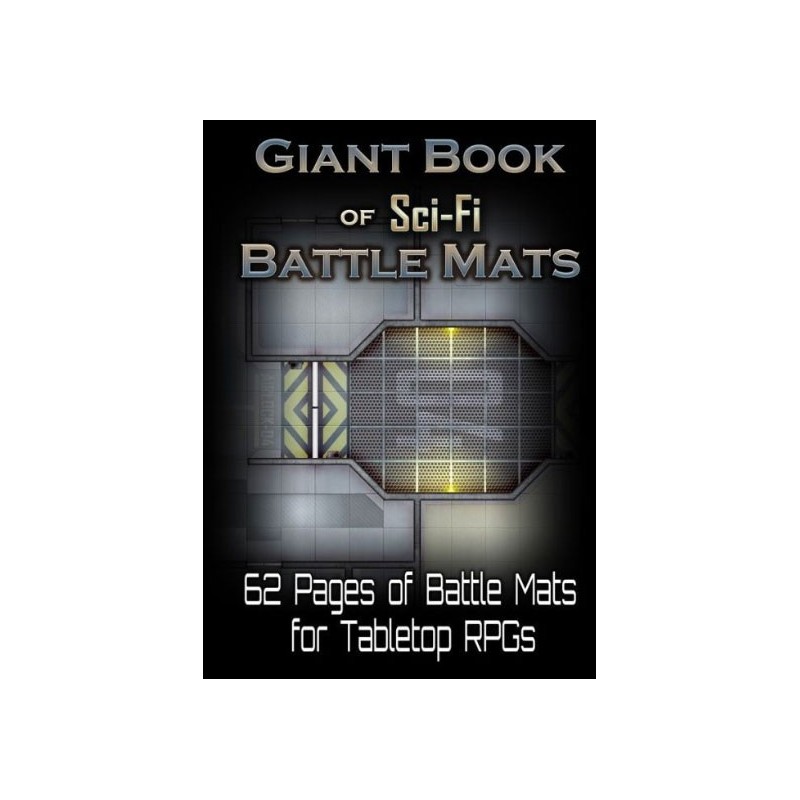 Giant book of sci-fi battle mats un jeu LokeBattleMats