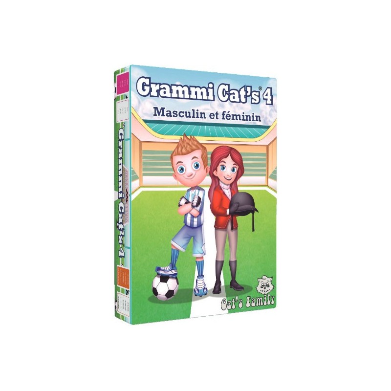 Grammi Cat's 4 - Masculin et féminin un jeu Cat's Family