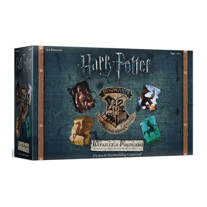 Harry Potter Bataille à Poudlard - Monstrueuse boite de monstres un jeu