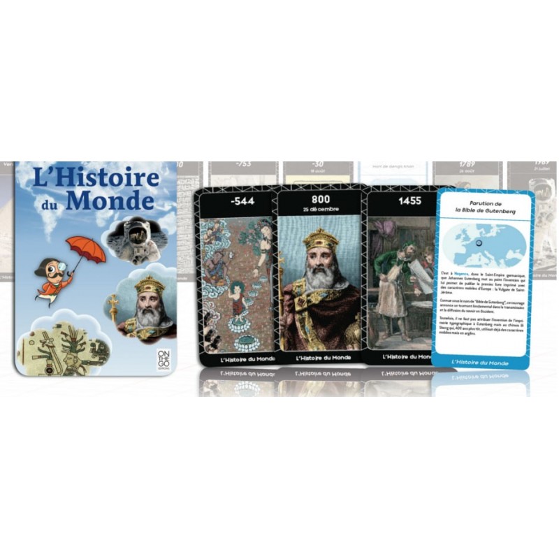 Chroni Cards - L'Histoire du Monde un jeu On the Go Chroni Cards - L'Histoire du Monde un jeu On the Go