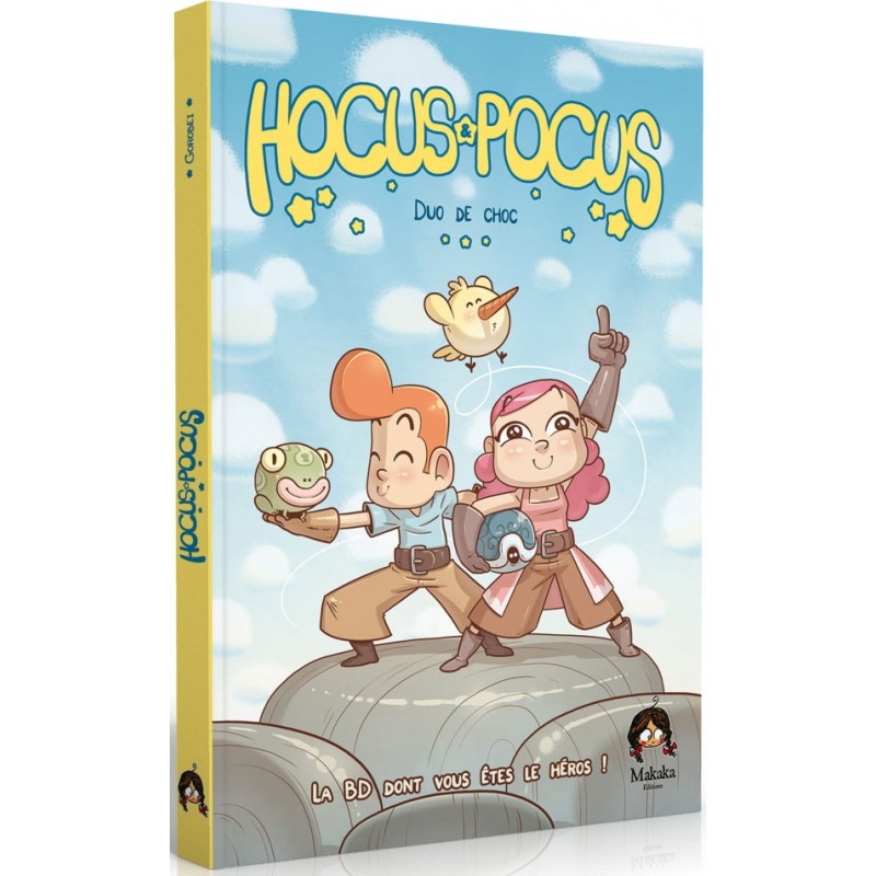 Hocus Pocus - Duo de Choc - La BD dont vous êtes le héros un jeu Makaka Editions