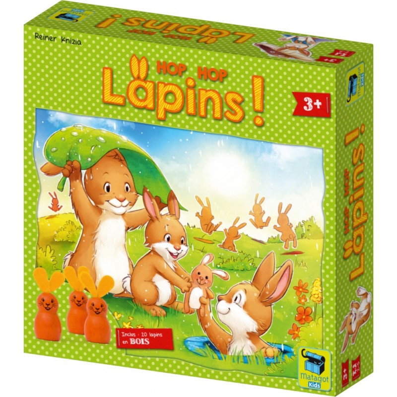 Hop hop lapins ! un jeu Matagot