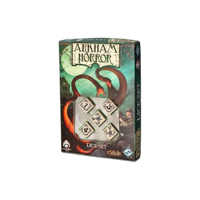 Dés blanc pour Horreur à Arkham un jeu Edge Dés blanc pour Horreur à Arkham un jeu Edge