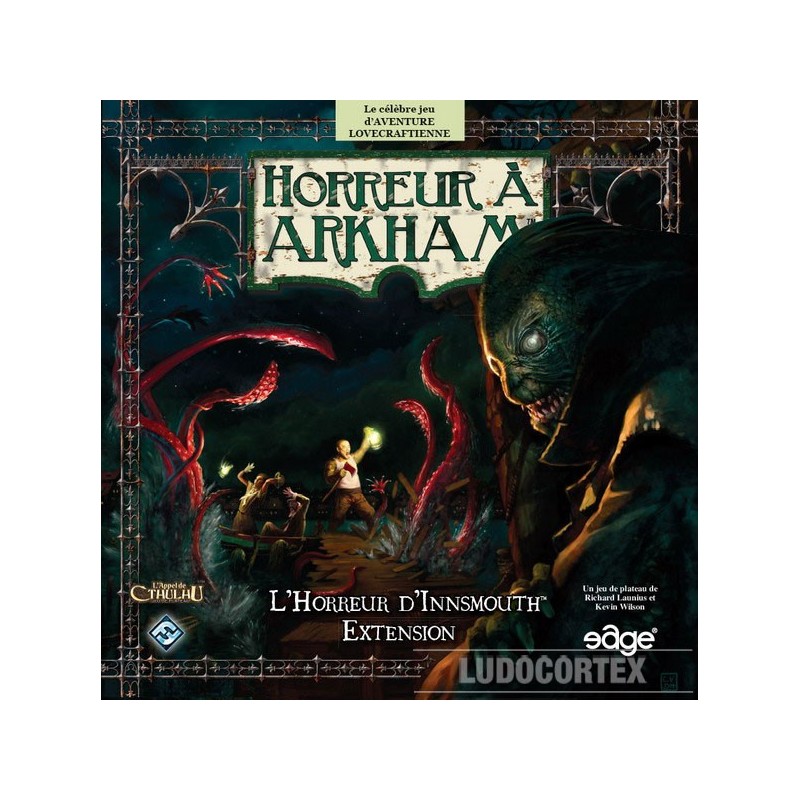 Horreur à Arkham : l'Horreur d'Innsmouth un jeu Edge Horreur à Arkham : l'Horreur d'Innsmouth un jeu Edge