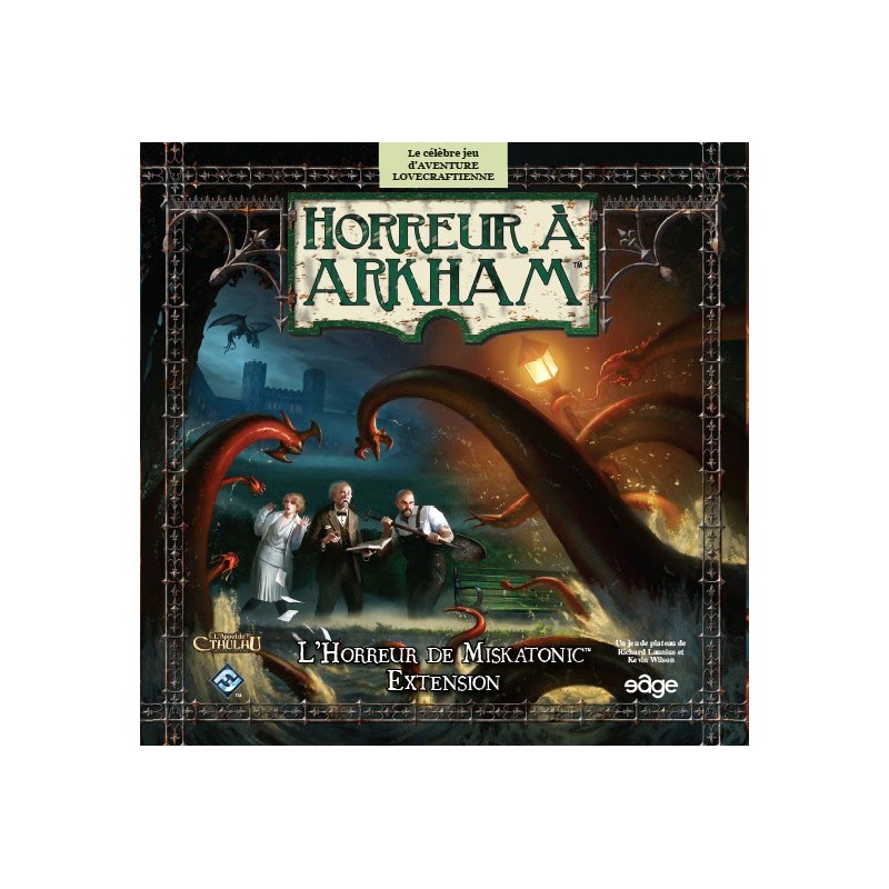 Horreur à Arkham - L'Horreur de Miskatonic un jeu Edge Horreur à Arkham - L'Horreur de Miskatonic un jeu Edge