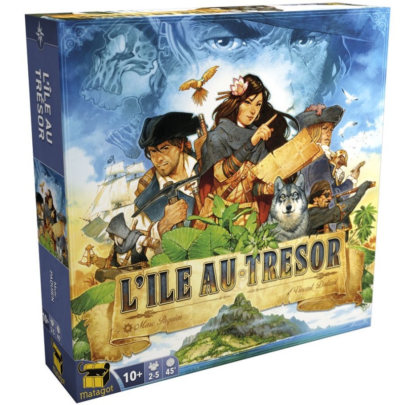 L'ile au tresor un jeu Matagot