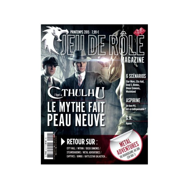 Jeu de rôle magazine n∞29 un jeu