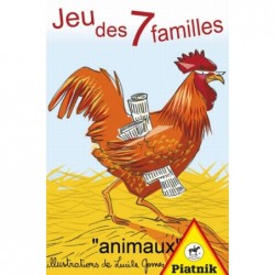 Jeu de 7 familles Animaux un jeu Piatnik